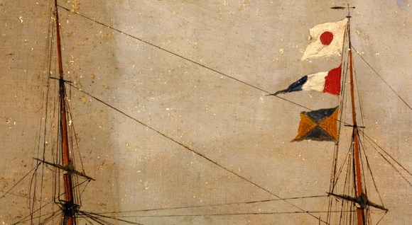 Painting 1 Cleaning detail