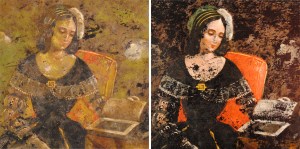 Tray 01 Before-Stage conservation detail